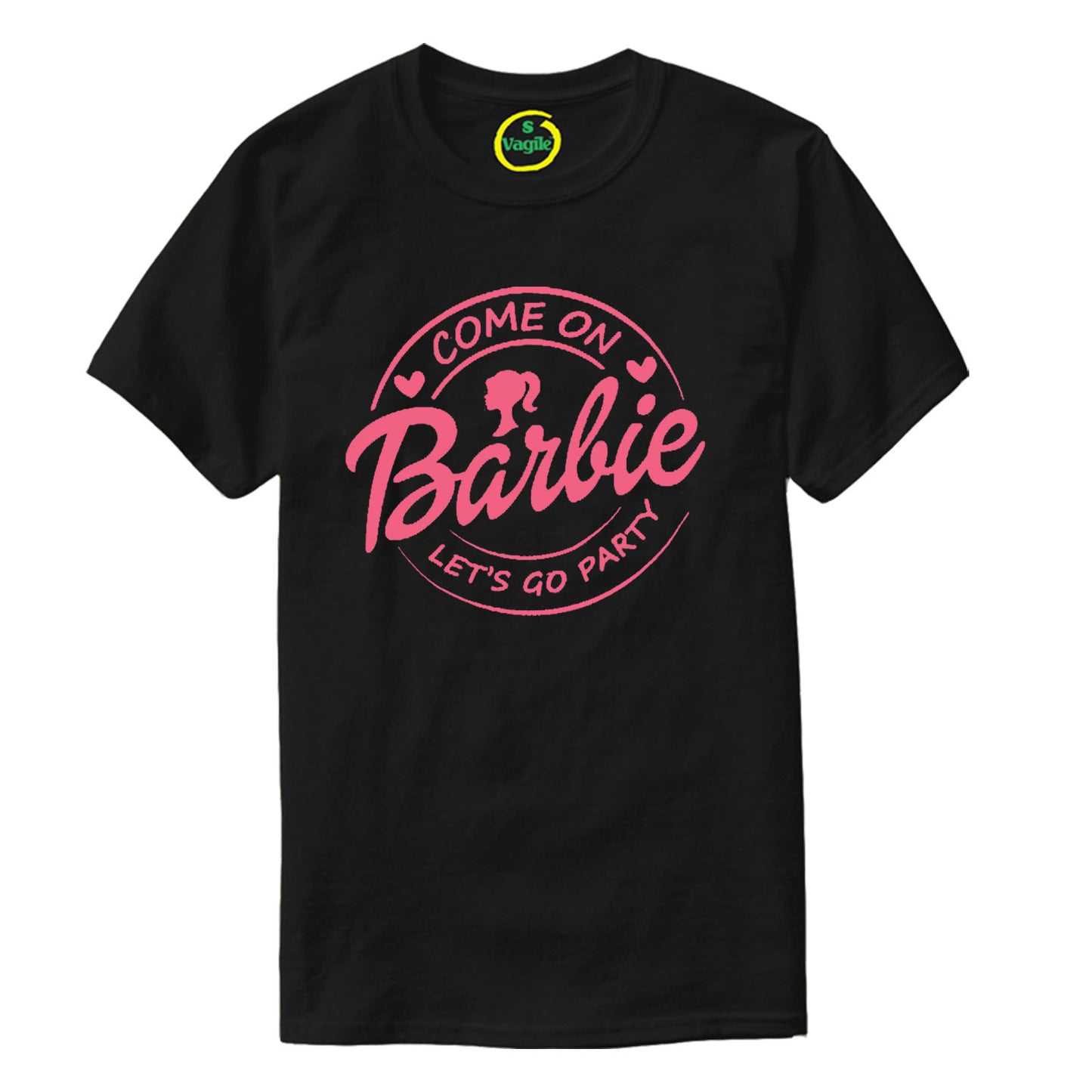 Come On Lets Go Party Hen Girls T-Shirt