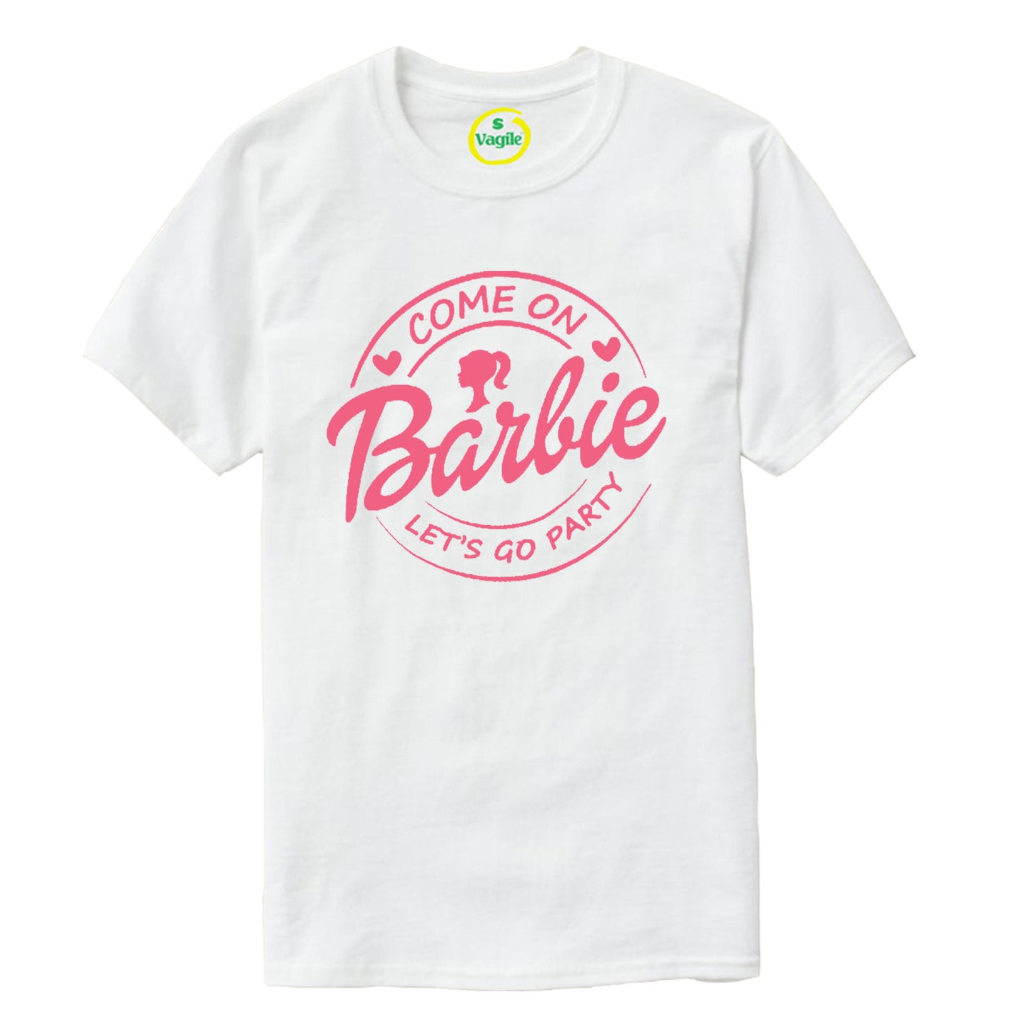 Come On Lets Go Party Hen Girls T-Shirt