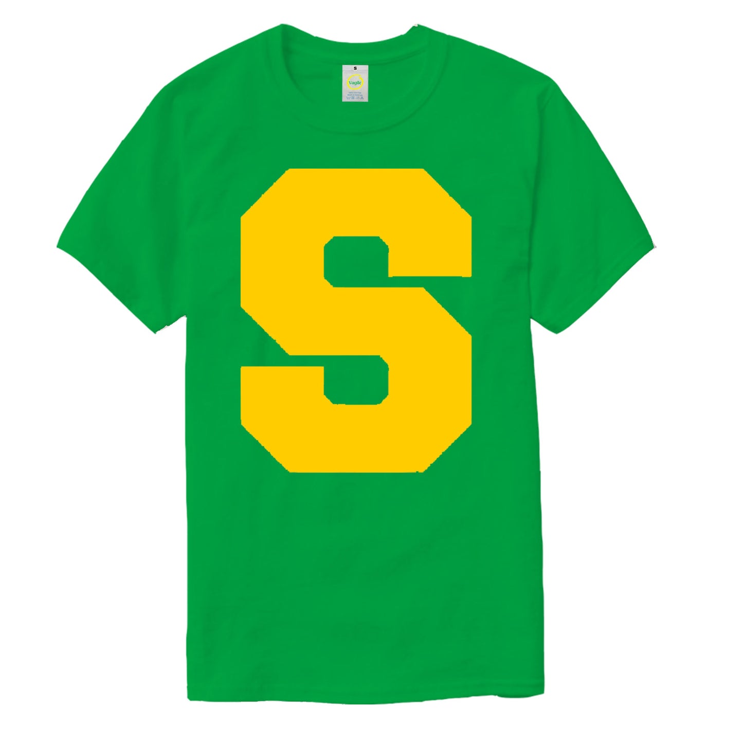 "Letter S" in Yellow, Theodore Chipmunk World Book Day T-shirt