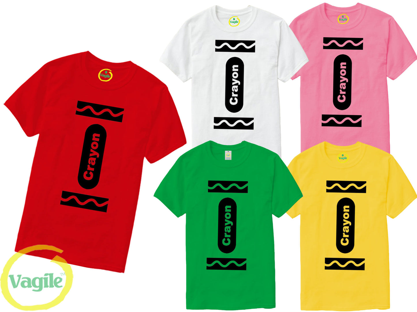 World Book Day Crayola Crayon T-Shirt