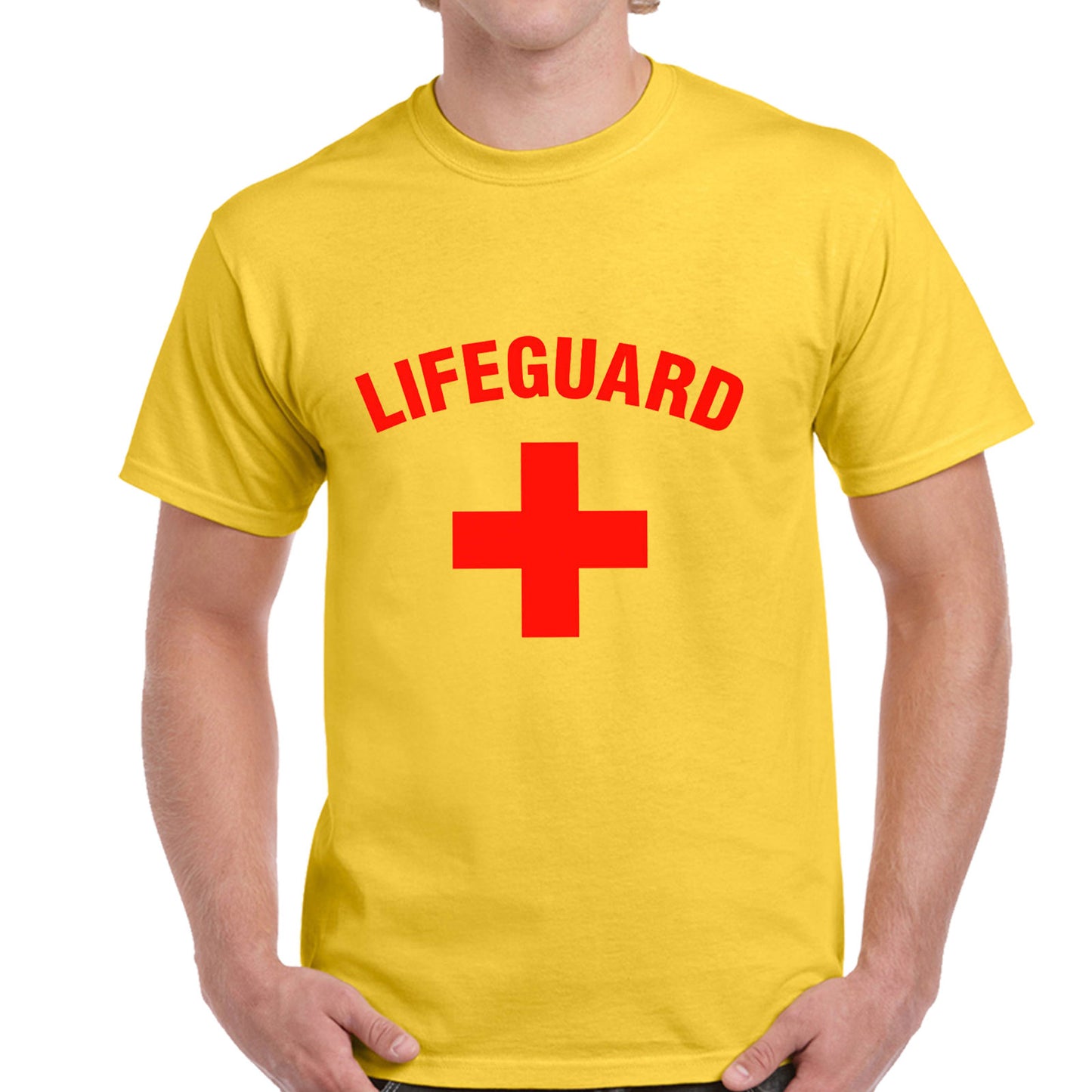 LIFEGUARD T-SHIRT, BEACH, PARTY, FANCY DRESS, BAYWATCH