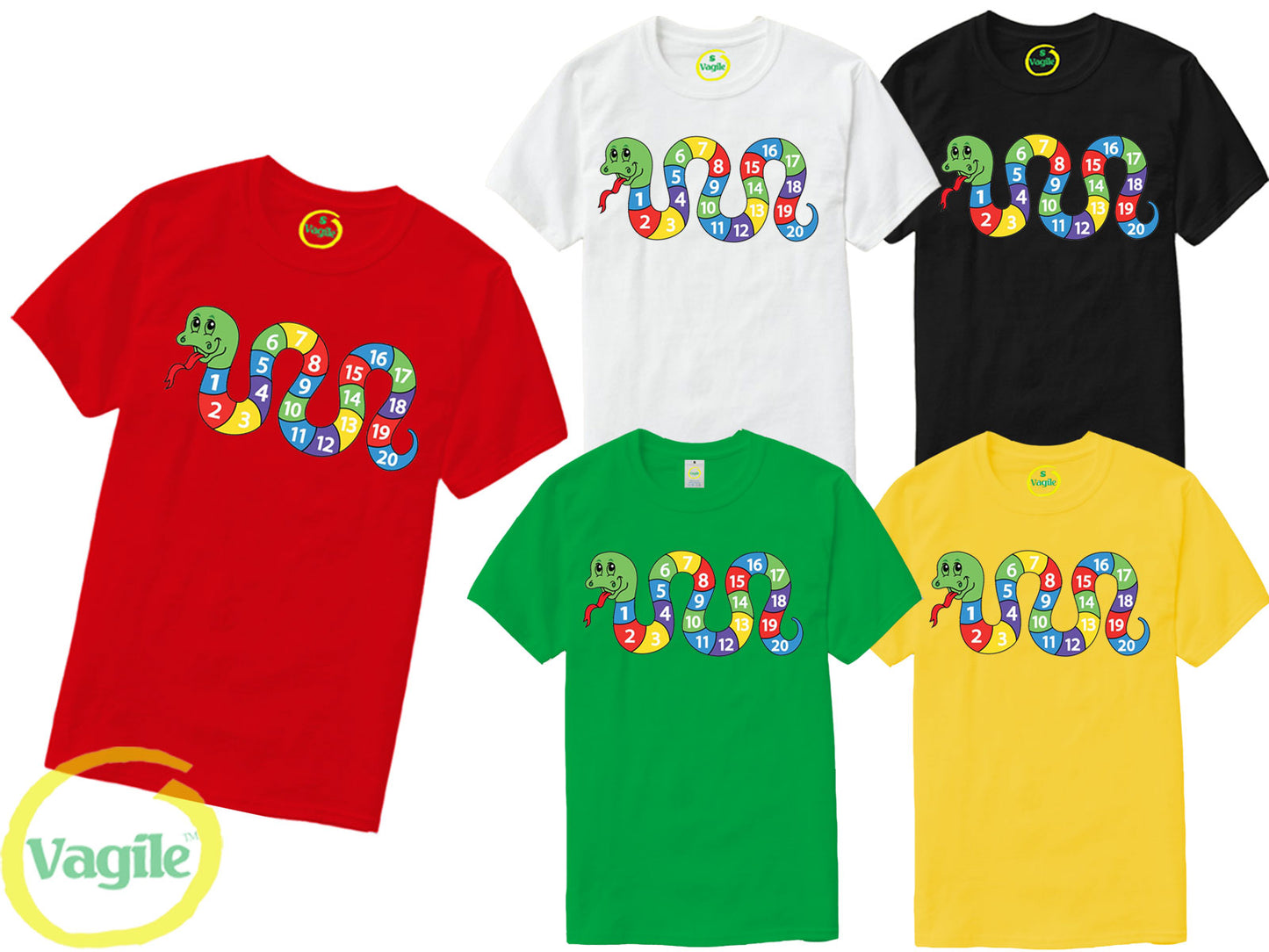 Anaconda Number Day Maths Symbol T-Shirt
