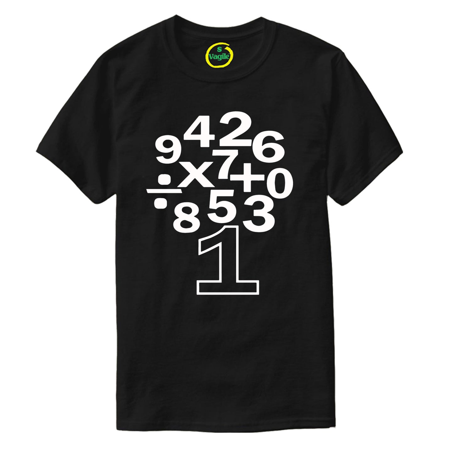 Maths Day Number Symbol Boys Girls School Event T-Shirt
