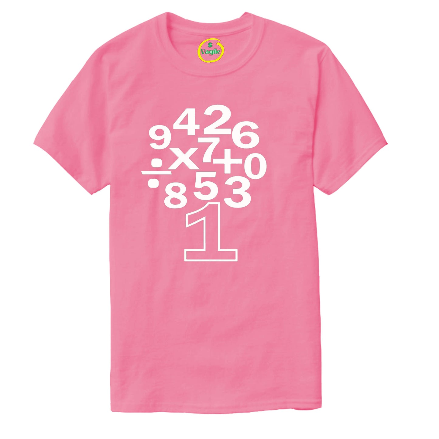 Maths Day Number Symbol Boys Girls School Event T-Shirt