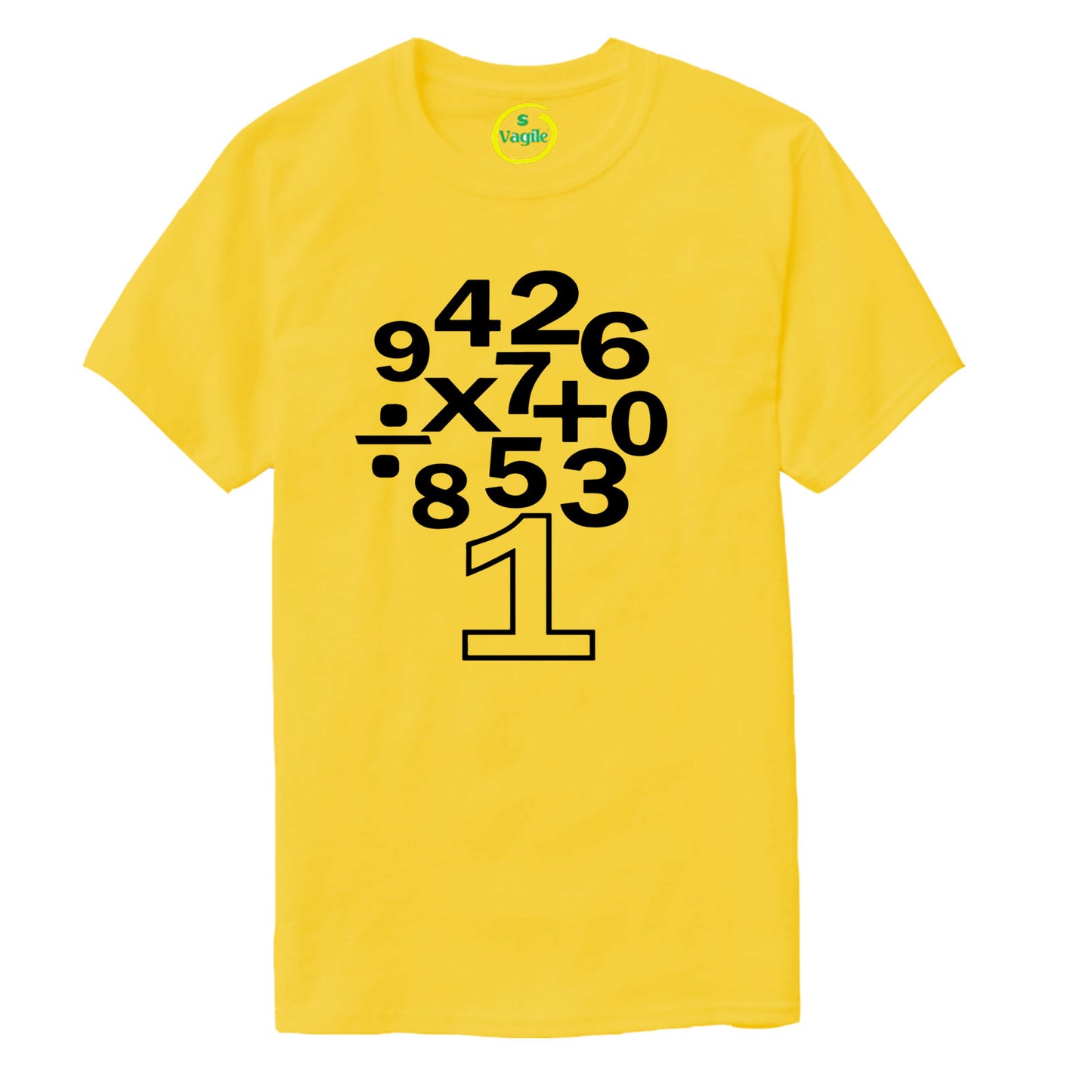 Maths Day Number Symbol Boys Girls School Event T-Shirt