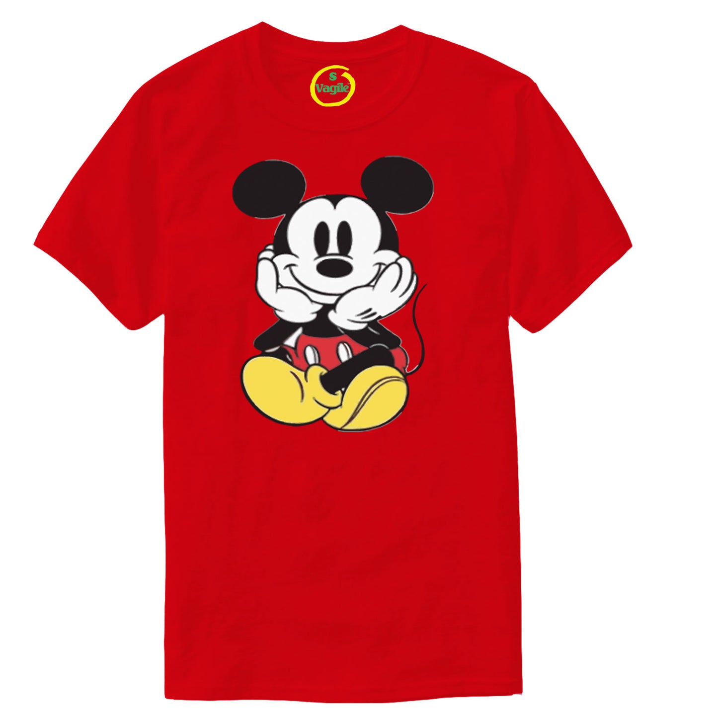 Mickey Mouse Disney Characters T-Shirt All Sizes
