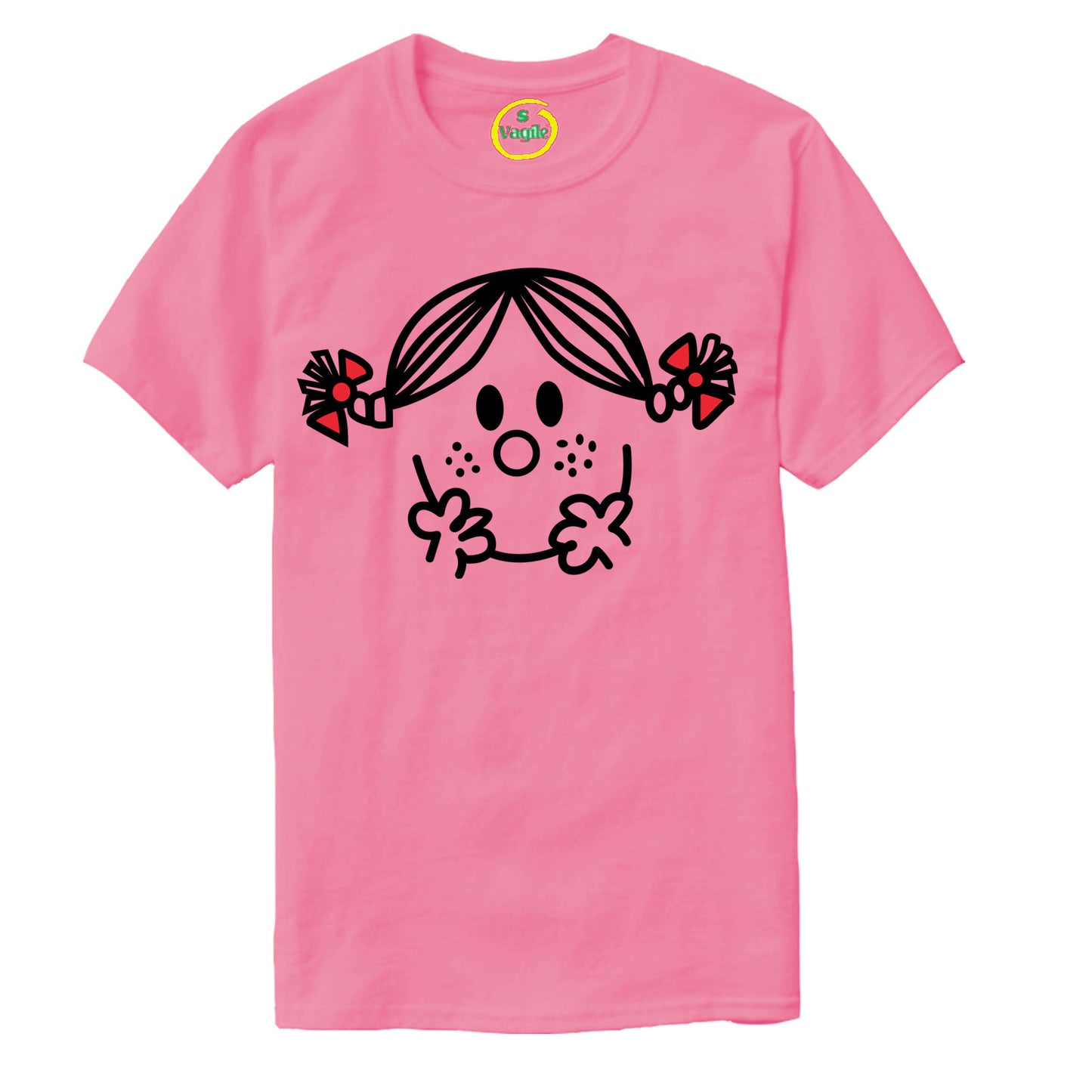 Little miss Sunshine Face World Book Day T-Shirt