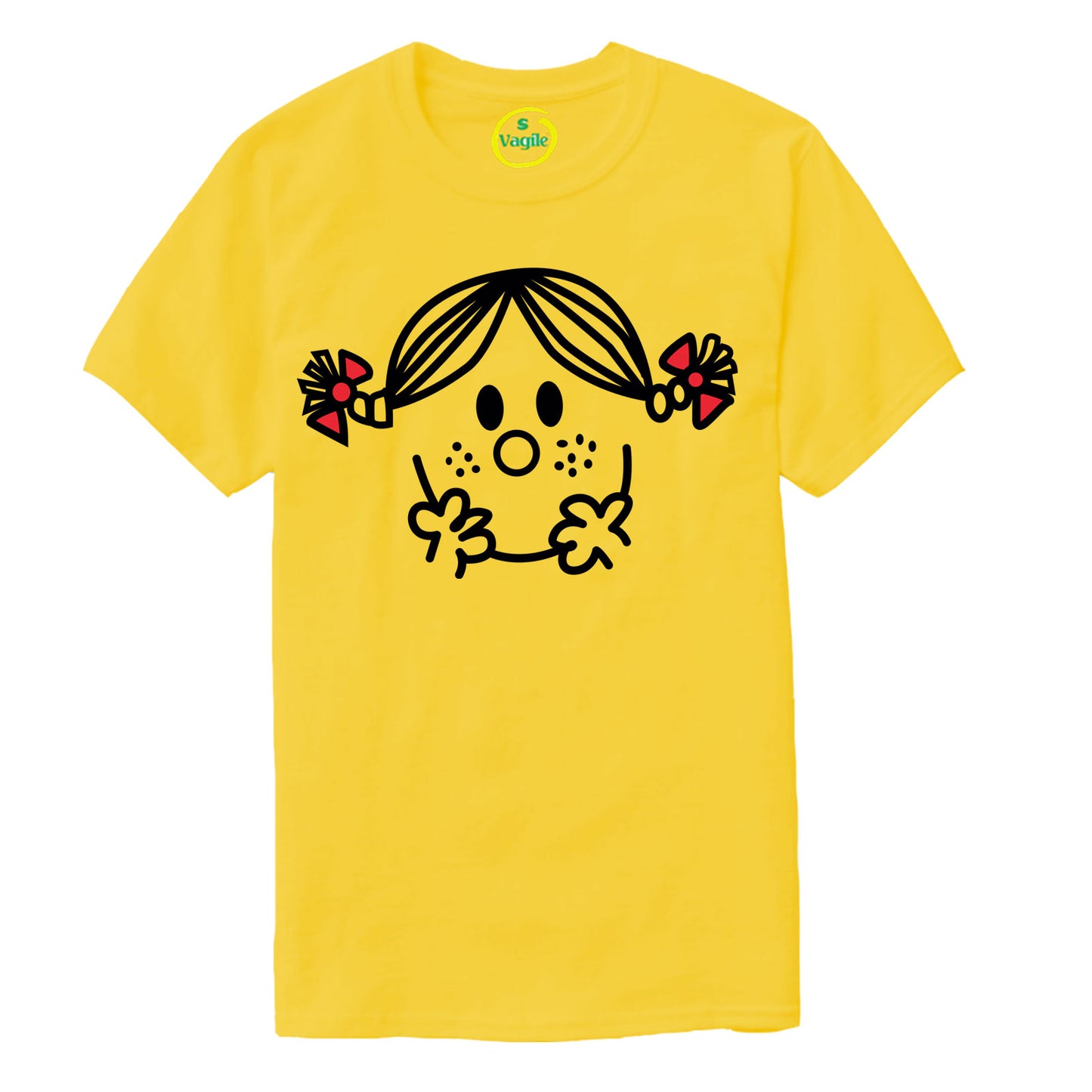 Little miss Sunshine Face World Book Day T-Shirt