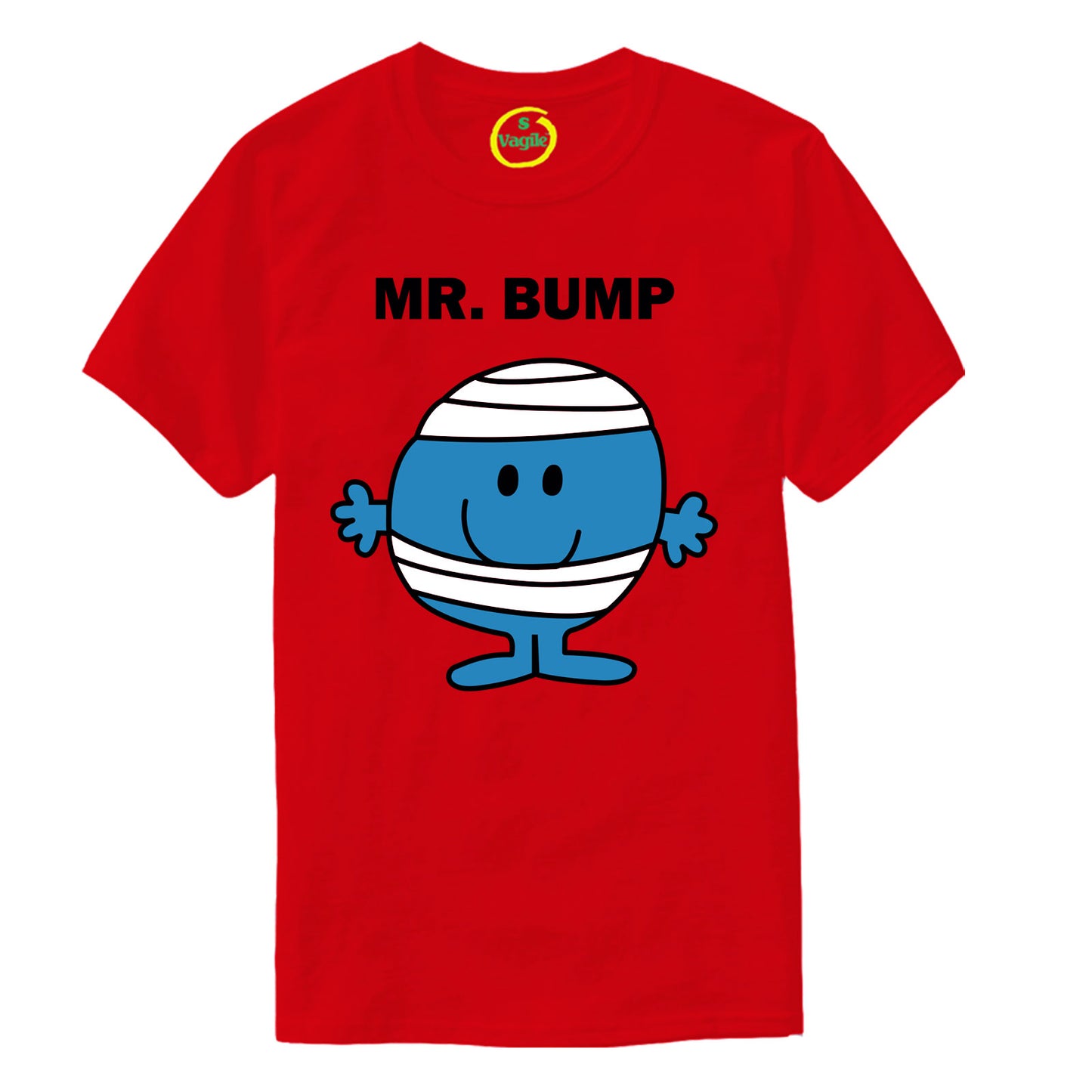 Mr Bump T-shirt - World Book Day - Costume Mr Men kids