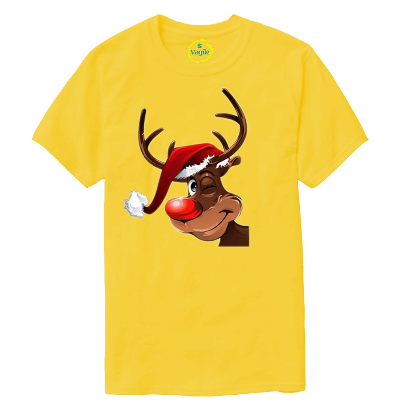 Rudolph Red Nose Christmas T Shirt