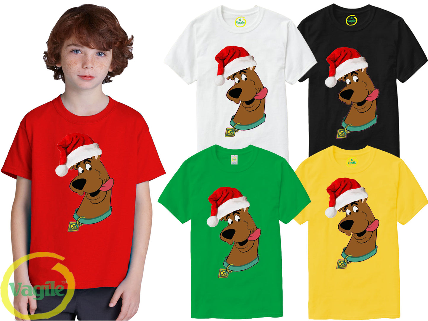 Christmas Scooby Doo Santa T Shirt