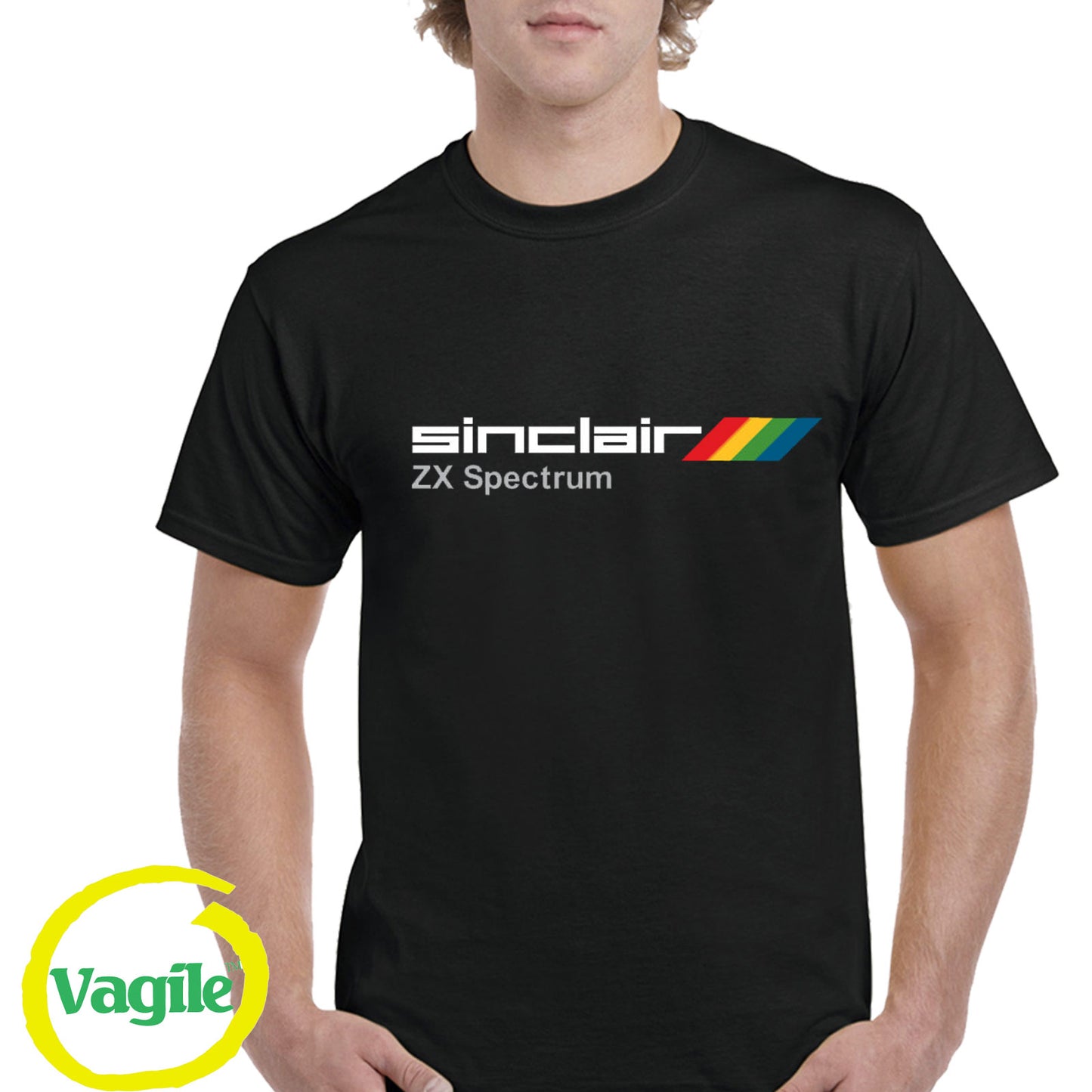 SINCLAIR ZX SPECTRUM COMPUTER T-SHIRT
