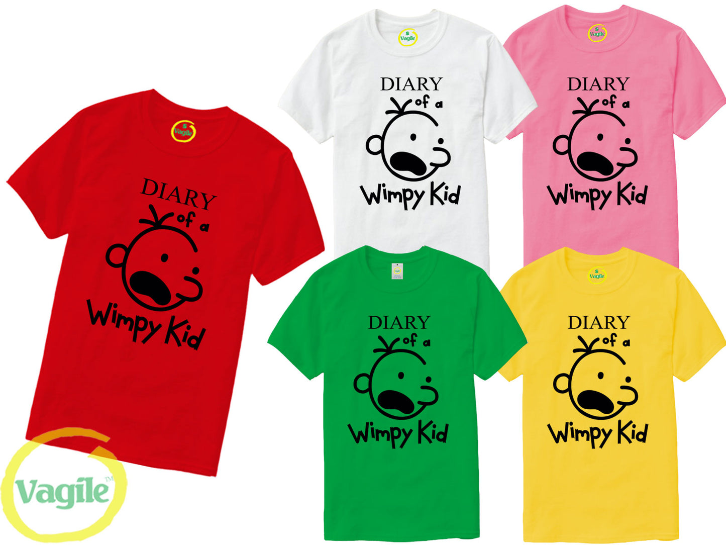 Diary of a Wimpy kid Inspired World Book Day T-shirt
