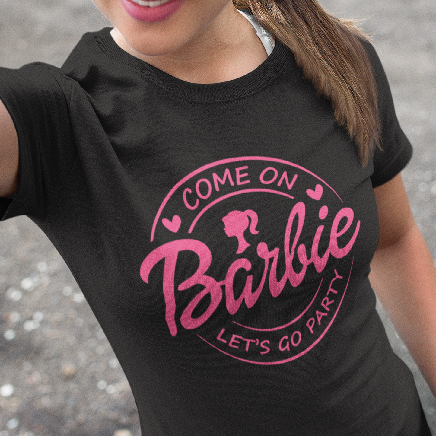 Come On Lets Go Party Hen Girls T-Shirt