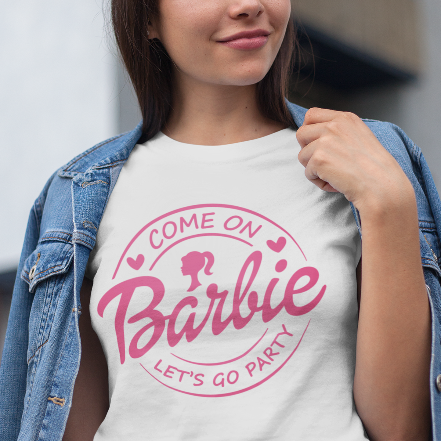 Come On Lets Go Party Hen Girls T-Shirt