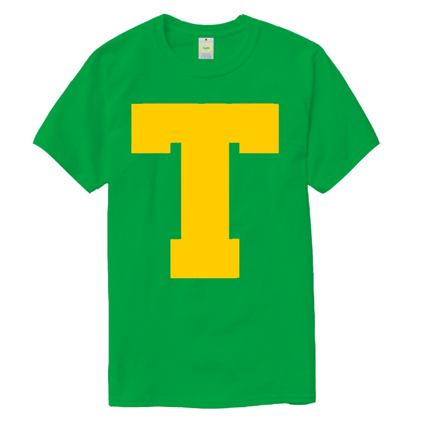 "Letter T" in Yellow, Theodore Chipmunk World Book Day T-shirt