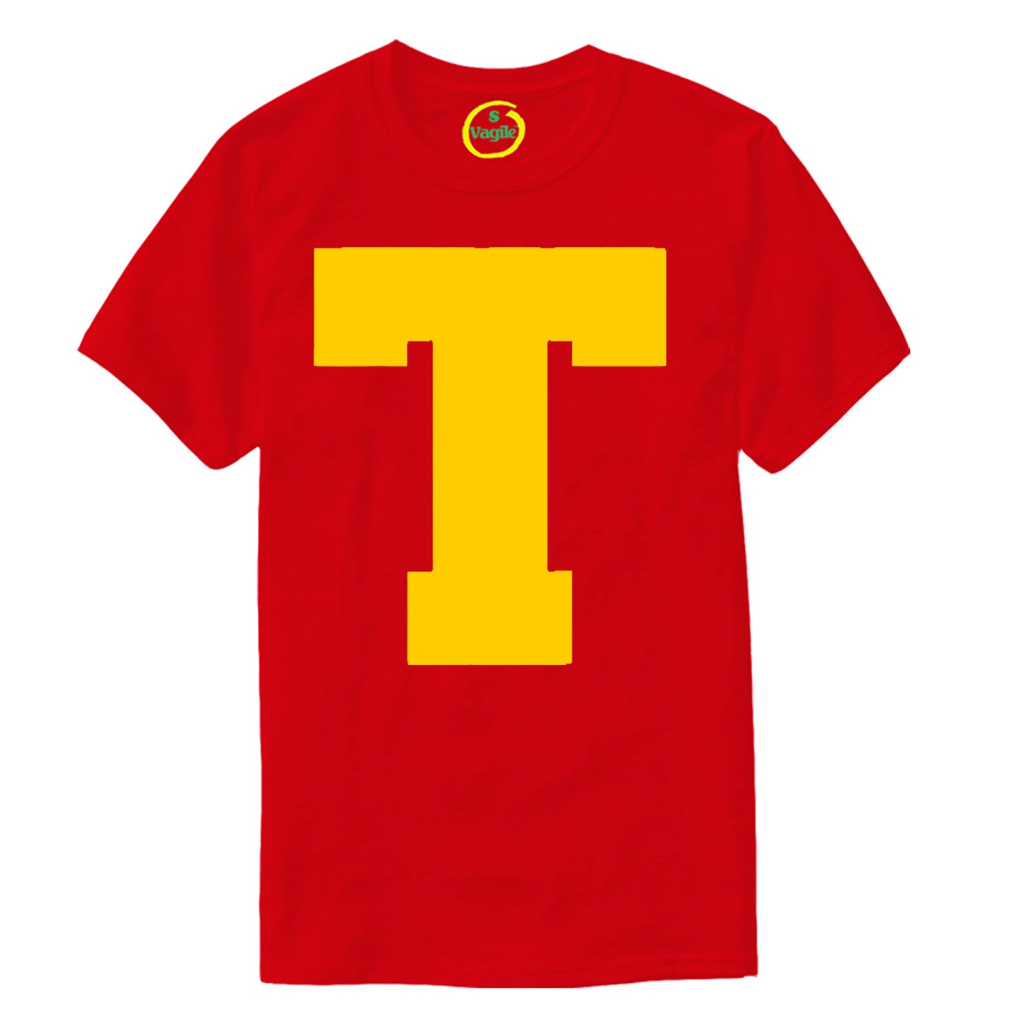 "Letter T" in Yellow, Theodore Chipmunk World Book Day T-shirt