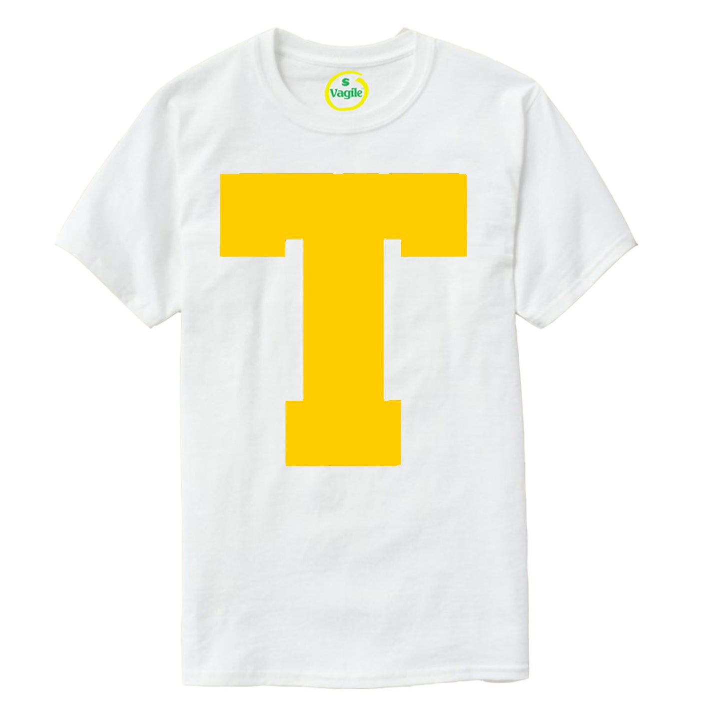"Letter T" in Yellow, Theodore Chipmunk World Book Day T-shirt