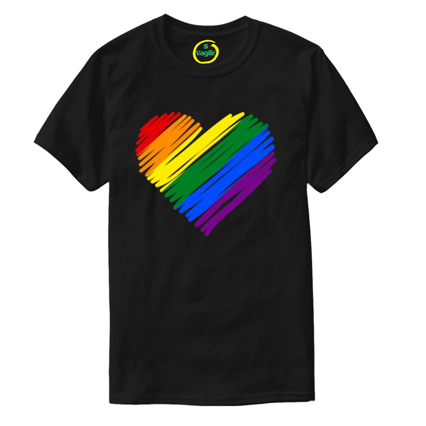 LGBTQ Heart T-Shirt