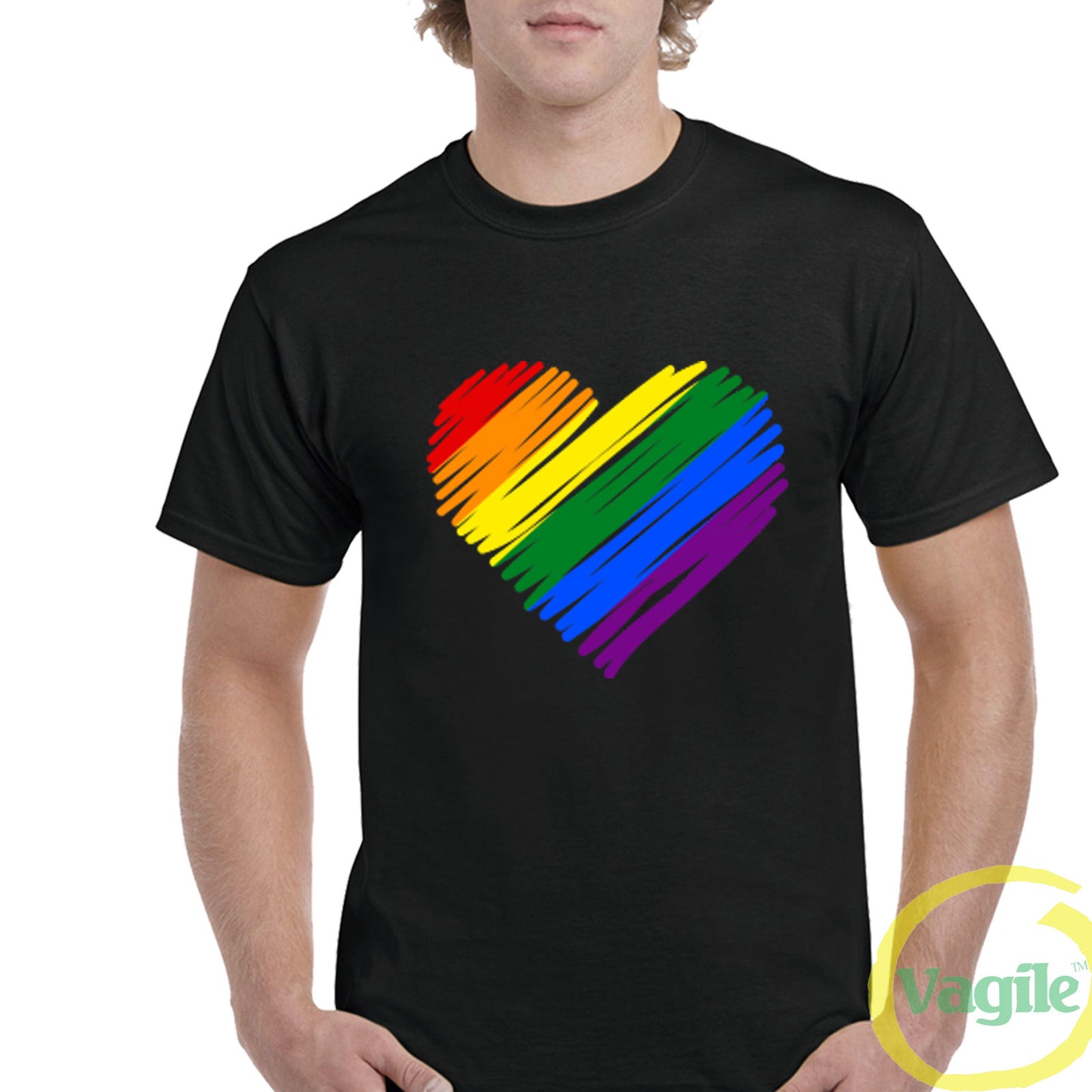 LGBTQ Heart T-Shirt