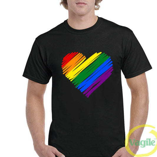 LGBTQ Heart T-Shirt