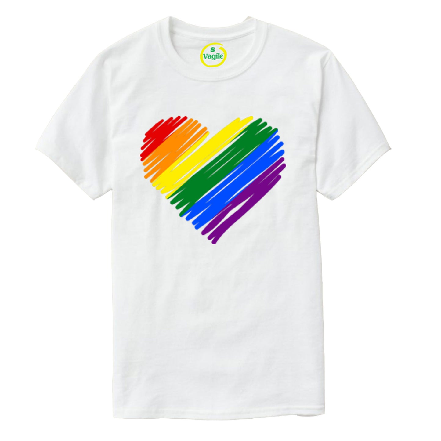 LGBTQ Heart T-Shirt
