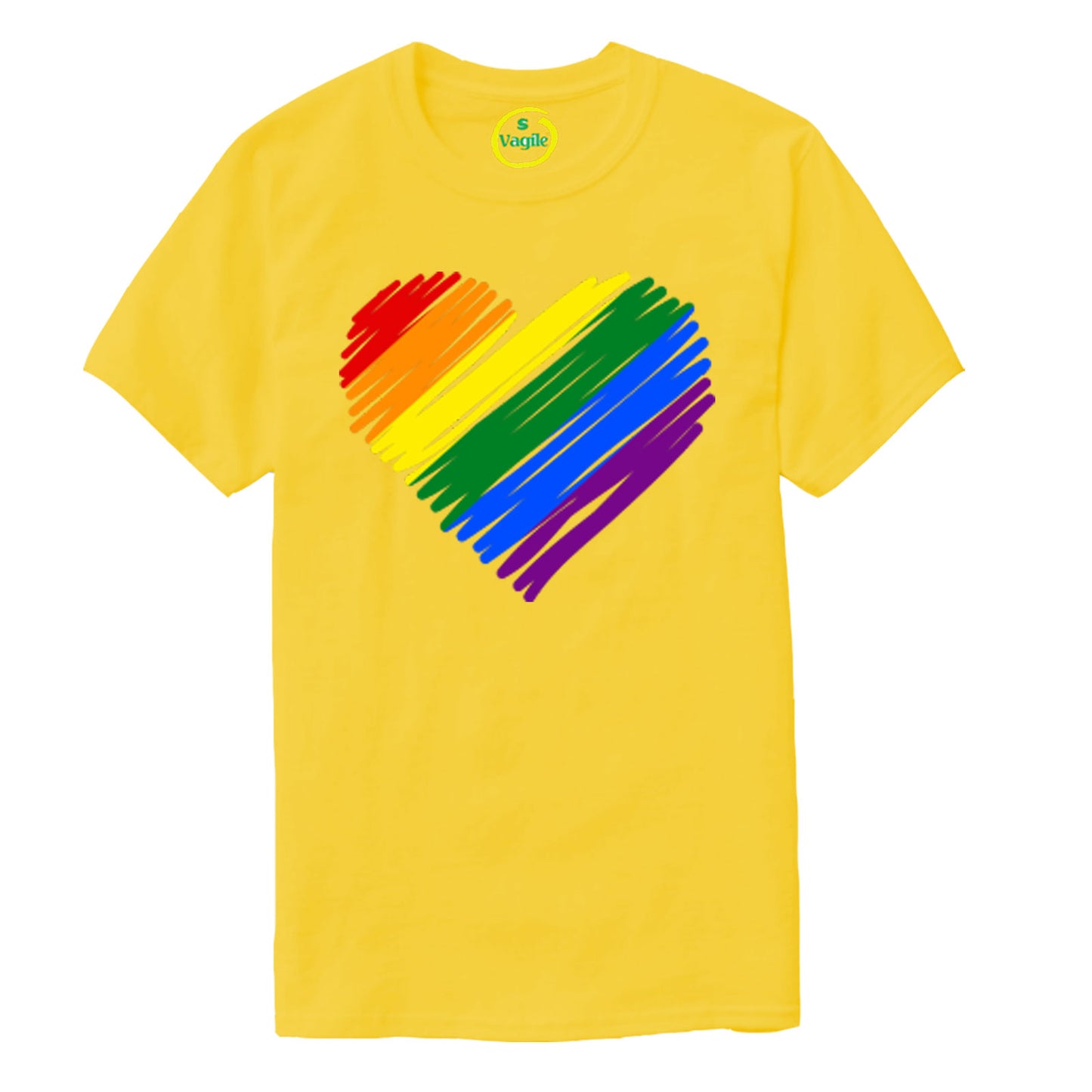 LGBTQ Heart T-Shirt
