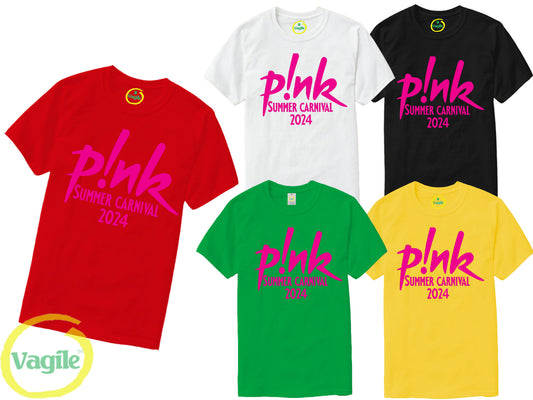 P!nk Summer Carnival 2024 UK Tour T shirt