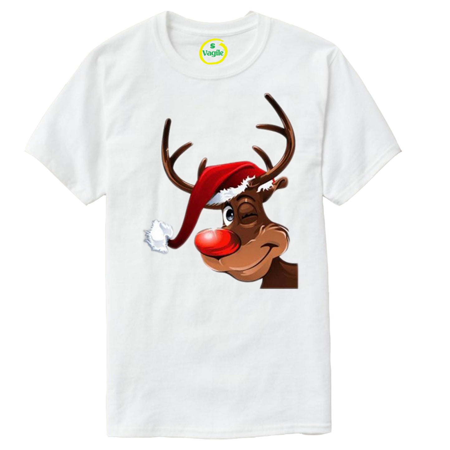 Rudolph Red Nose Christmas T Shirt